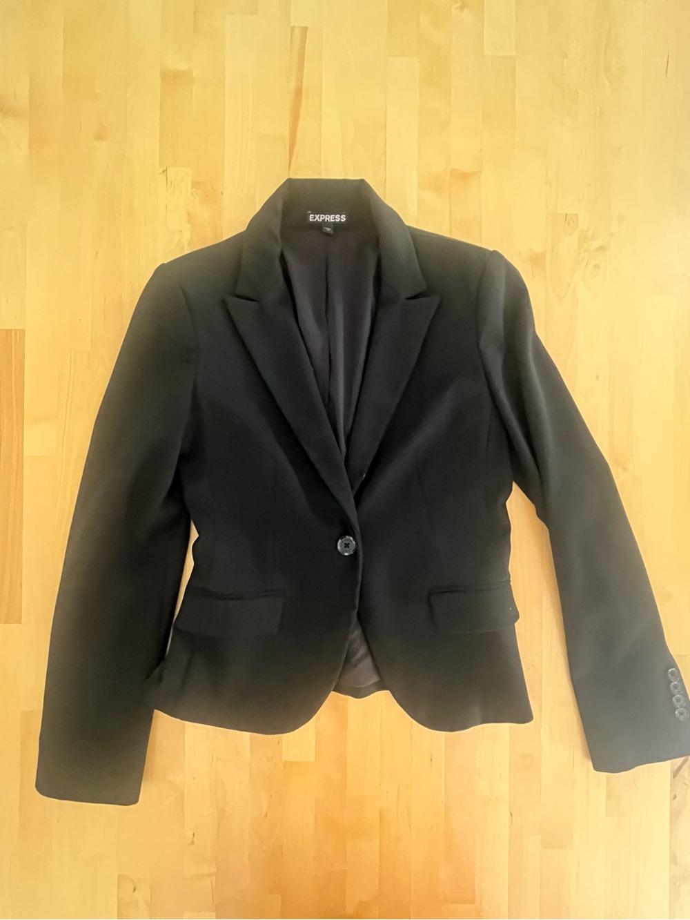 Express Cropped Jacket Size 2 Black